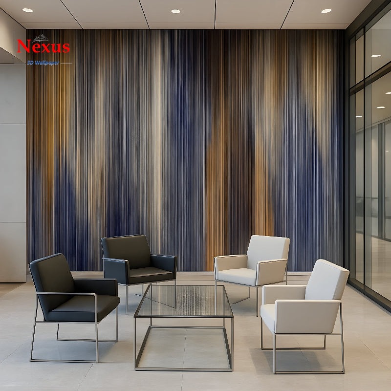 3D Wallpaper Linear Luxe